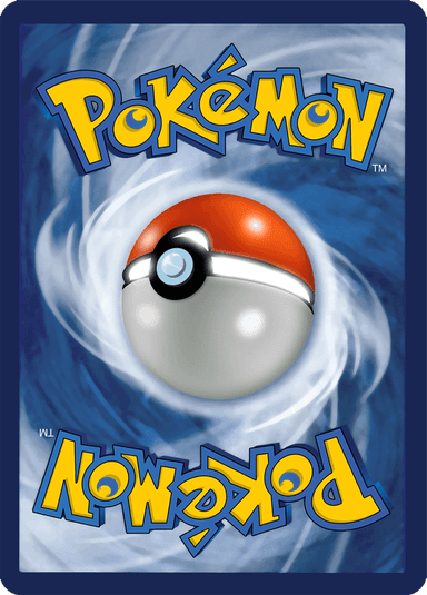 Verso de carte Pokémon