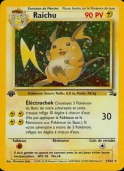 Raichu 14 — Fossile