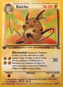 Raichu 29 — Fossile
