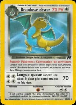 Dracolosse obscur 22 — Team Rocket