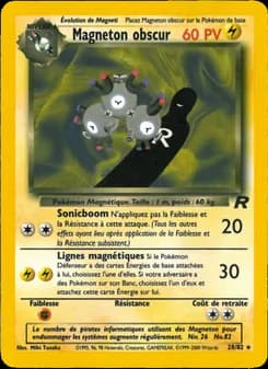Magneton obscur 28 — Team Rocket