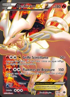 Reshiram-EX 95 — Destinées Futures
