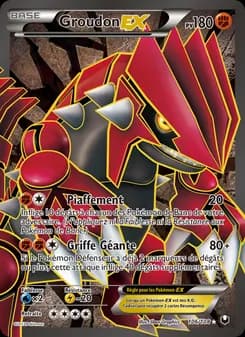 Groudon-EX 106 — Explorateurs Obscurs