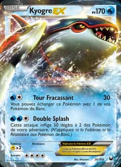 Kyogre-EX 26 — Explorateurs Obscurs