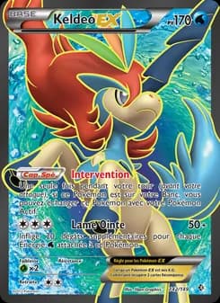 Keldeo EX 142 — Frontières Franchies