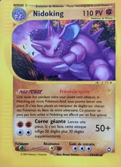 Nidoking 24 — Aquapolis