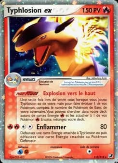 Typhlosion ex 110 — EX Forces Cachées