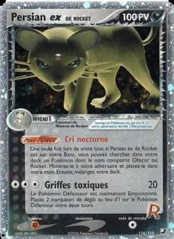 Persian ex de Rocket 116 — EX Forces Cachées