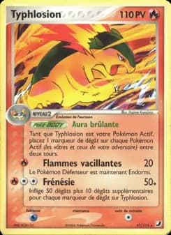 Typhlosion 17 — EX Forces Cachées