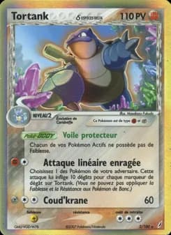 Tortank δ 2 — EX Gardiens de Cristal