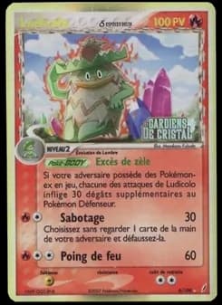 Ludicolo δ 6 — EX Gardiens de Cristal