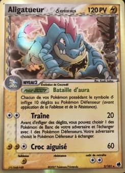 Aligatueur δ 2 — EX Île des Dragons