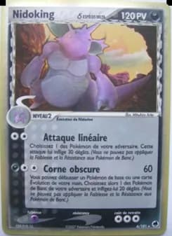 Nidoking δ 6 — EX Île des Dragons