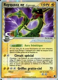 Rayquaza ex δ 97 — EX Île des Dragons