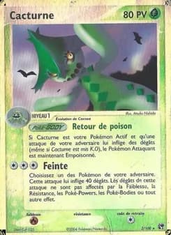 Cacturne 2 — EX Tempête de sable