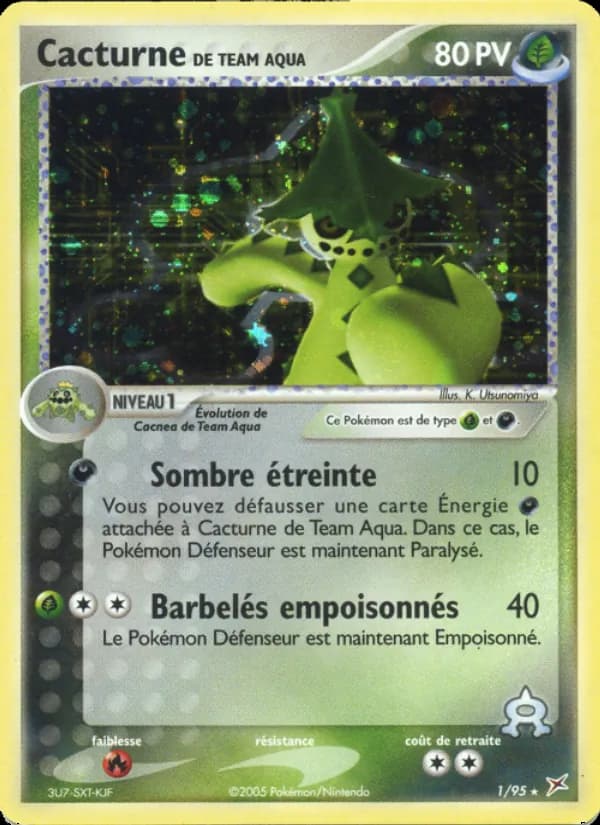 Cacturne de Team Aqua