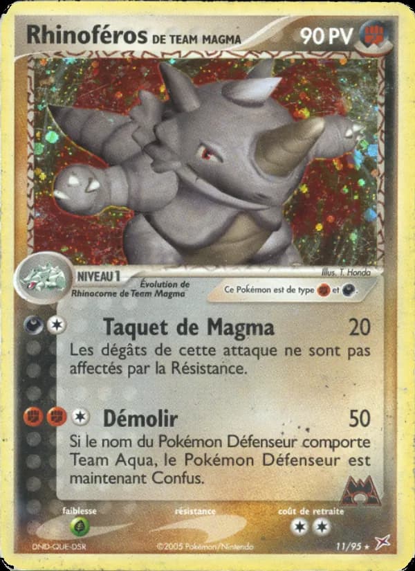 Rhinoféros de Team Magma