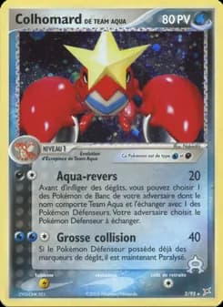 Colhomard de Team Aqua 2 — EX Team Magma vs Team Aqua