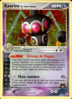 Kaorine de Team Magma 8 — EX Team Magma vs Team Aqua