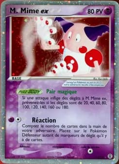 M. Mime ex 111 — EX Rouge Feu & Vert Feuille