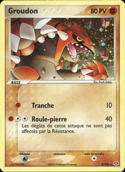 Groudon 5 — EX Émeraude