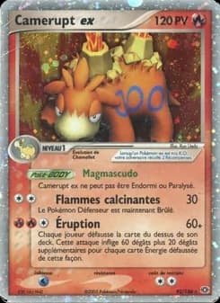 Camerupt ex 92 — EX Émeraude