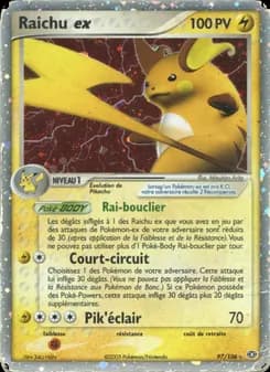 Raichu ex 97 — EX Émeraude