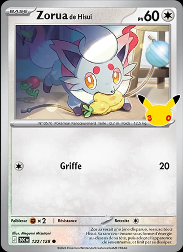 Zorua de Hisui
