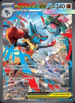 Méga-Lucario-ex 179 — Méga-Évolution
