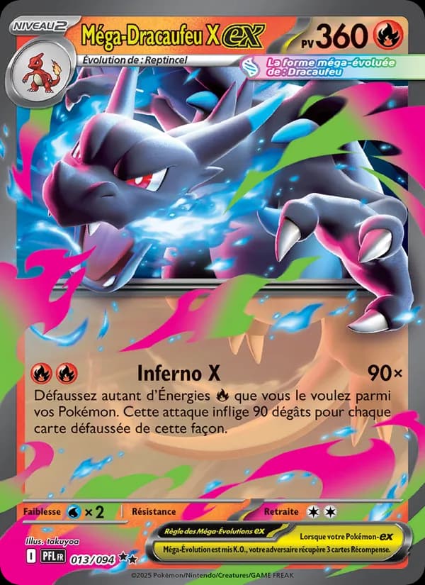 Méga-Dracaufeu X ex