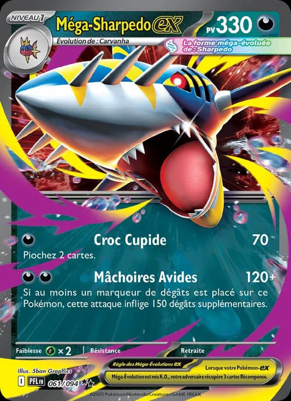 Méga-Sharpedo ex