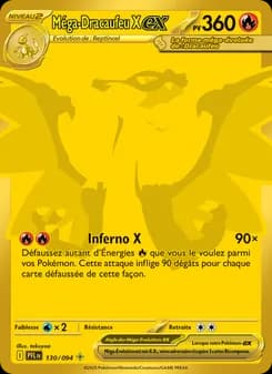 Méga-Dracaufeu X-ex 130 — Flammes Fantasmagoriques