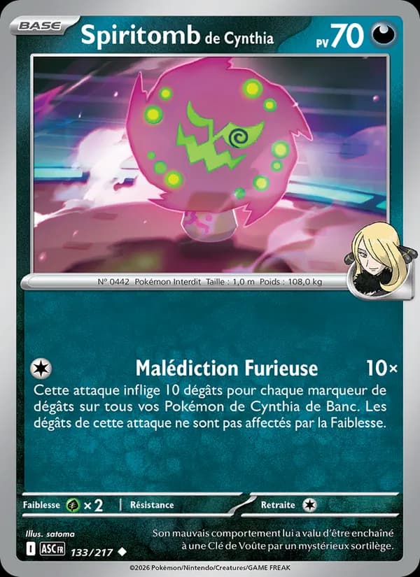 Spiritomb de Cynthia