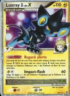 Luxray  Niv. X 109 — Rivaux Émergeants