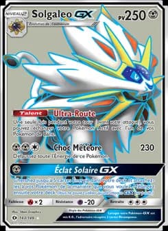 Solgaleo GX 143 — Soleil et Lune
