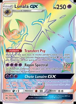 Lunala GX 153 — Soleil et Lune