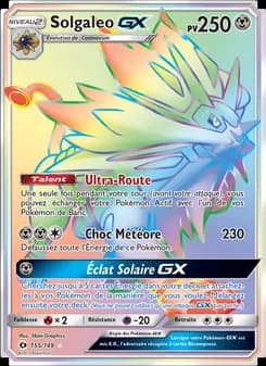 Solgaleo GX 155 — Soleil et Lune