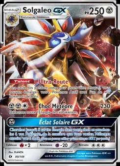 Solgaleo GX 89 — Soleil et Lune