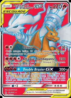 Reshiram et Dracaufeu GX 194 — Alliance Infaillible