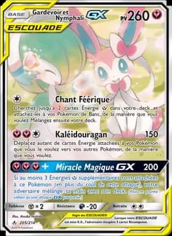 Gardevoir et Nymphali GX 205 — Alliance Infaillible