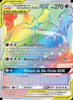 Grotadmorv et Grotadmorv d’Alola GX 220 — Alliance Infaillible