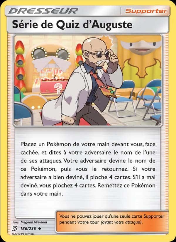 Série de Quiz d’Auguste