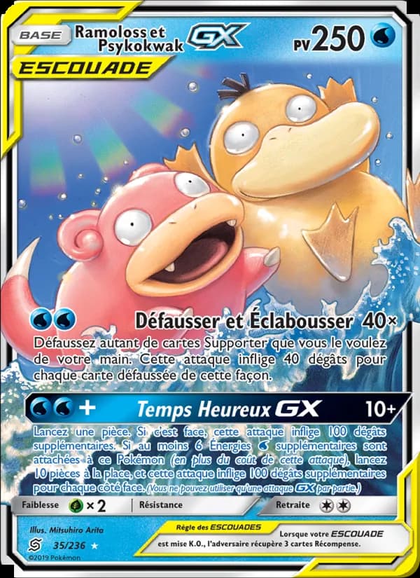 Ramoloss et Psykokwak GX