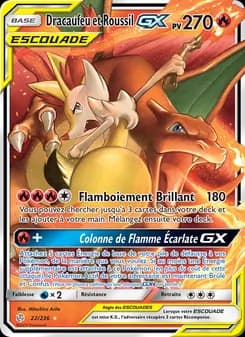Dracaufeu et Roussil GX 22 — Éclipse Cosmique