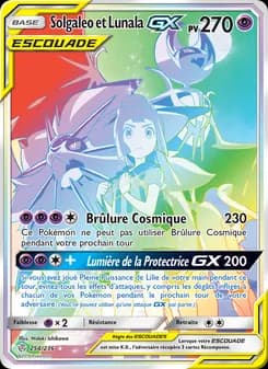 Solgaleo et Lunala GX 254 — Éclipse Cosmique