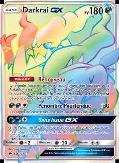 Darkrai GX 158 — Ombres Ardentes