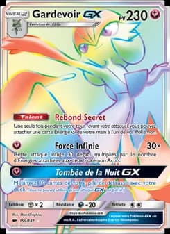 Gardevoir GX 159 — Ombres Ardentes