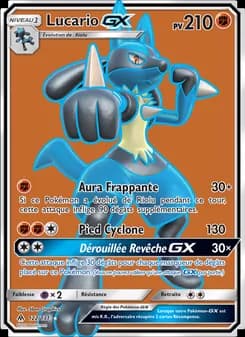 Lucario GX 122 — Lumière Interdite