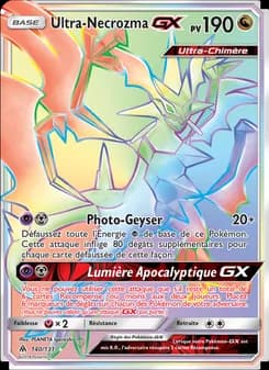 Ultra-Necrozma GX 140 — Lumière Interdite