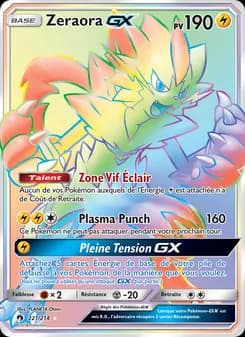 Zeraora GX 221 — Tonnerre Perdu
